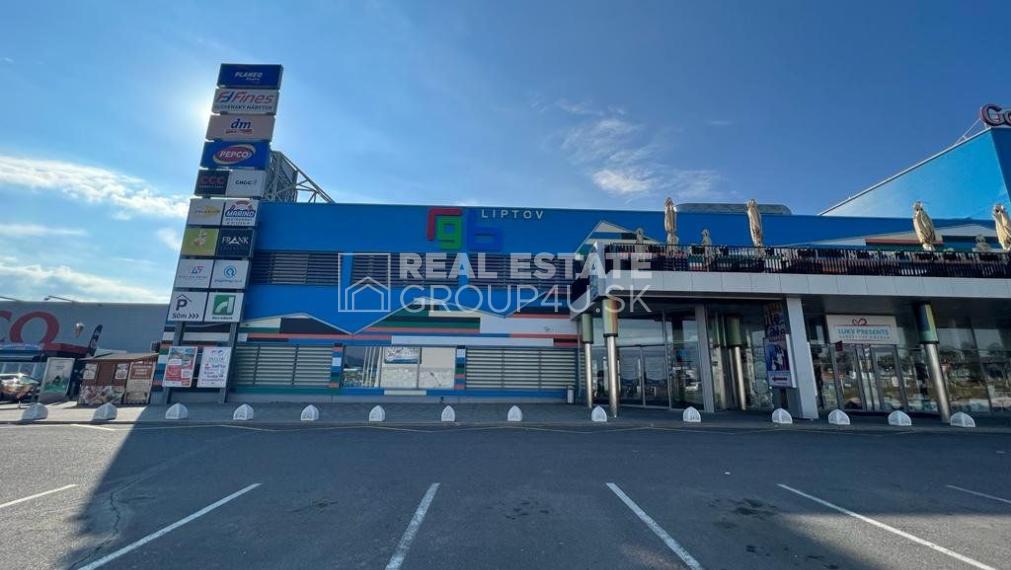 PRENÁJOM: PRIESTOR - obchodné centrum Liptovský Mikuláš