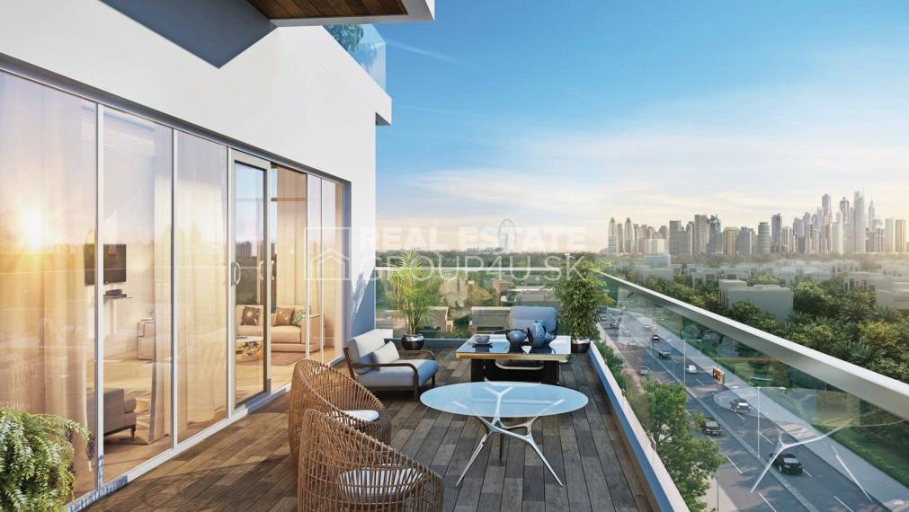 PRIESTRANNÉ MEZONETY S TERASAMI - DUBAJ