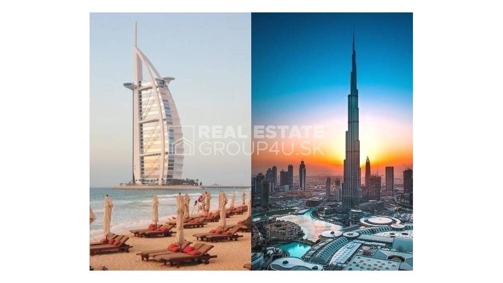 PRIESTRANNÉ MEZONETY S TERASAMI - DUBAJ