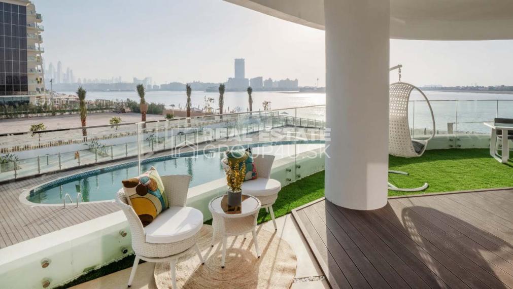 APARTMÁN S 1 SPÁLŇOU - PALMOVÝ OSTROV - DUBAJ