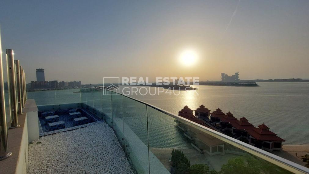 APARTMÁN S 1 SPÁLŇOU - PALMOVÝ OSTROV - DUBAJ