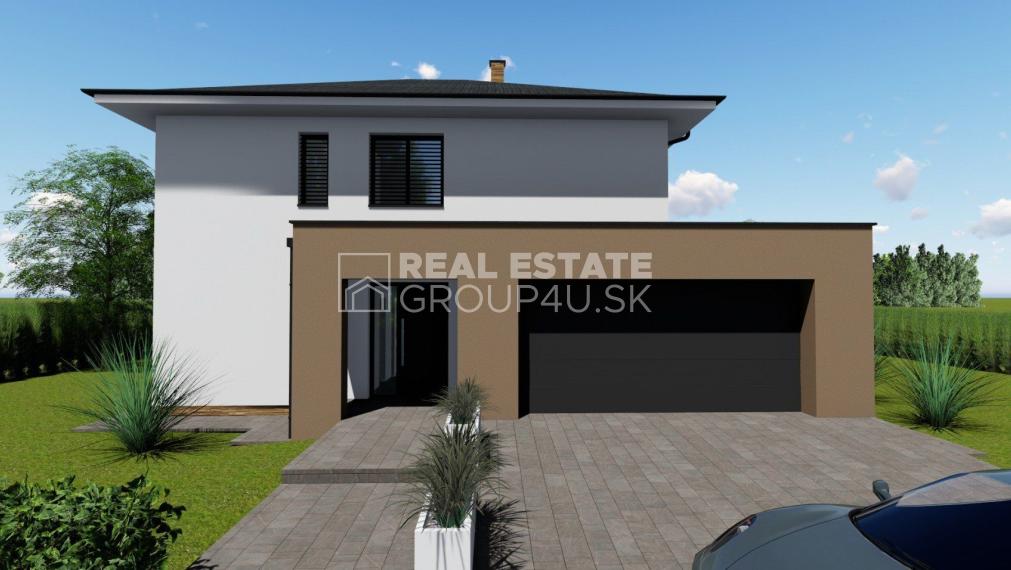 POSCHODOVÝ RODINNÝ DOM S GARÁŽOU - 7 IZBOVÝ - 265 990,-€