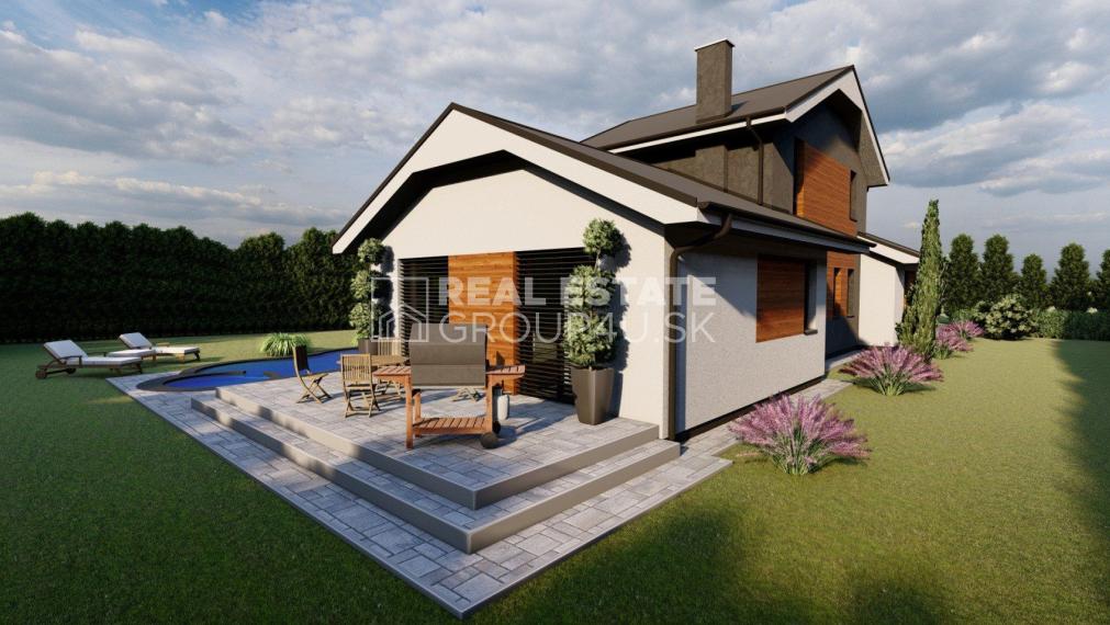 2-PODLAŽNÝ MODERNÝ RODINNÝ DOM