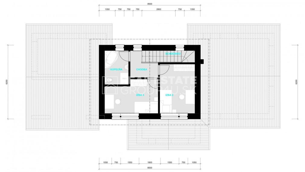 2-PODLAŽNÝ MODERNÝ RODINNÝ DOM
