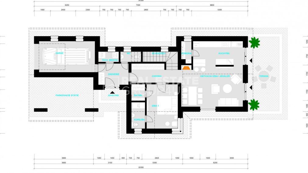 2-PODLAŽNÝ MODERNÝ RODINNÝ DOM
