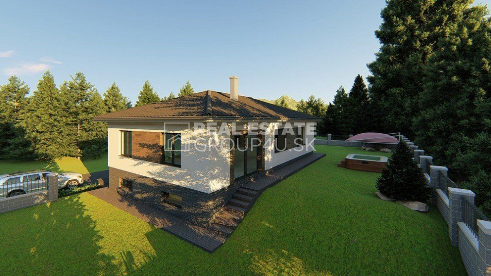 POZEMOK S KOMFORTNÝM DOMOM - SKALKA NAD VÁHOM