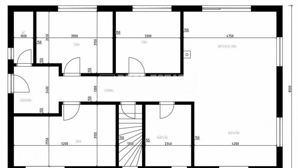 POZEMOK S KOMFORTNÝM DOMOM - SKALKA NAD VÁHOM