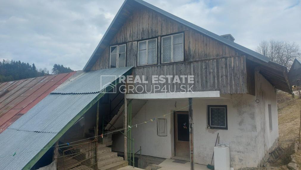 CHALUPA - V BLÍZKOSTI LYŽIARSKEHO STREDISKA - 65 000.-€