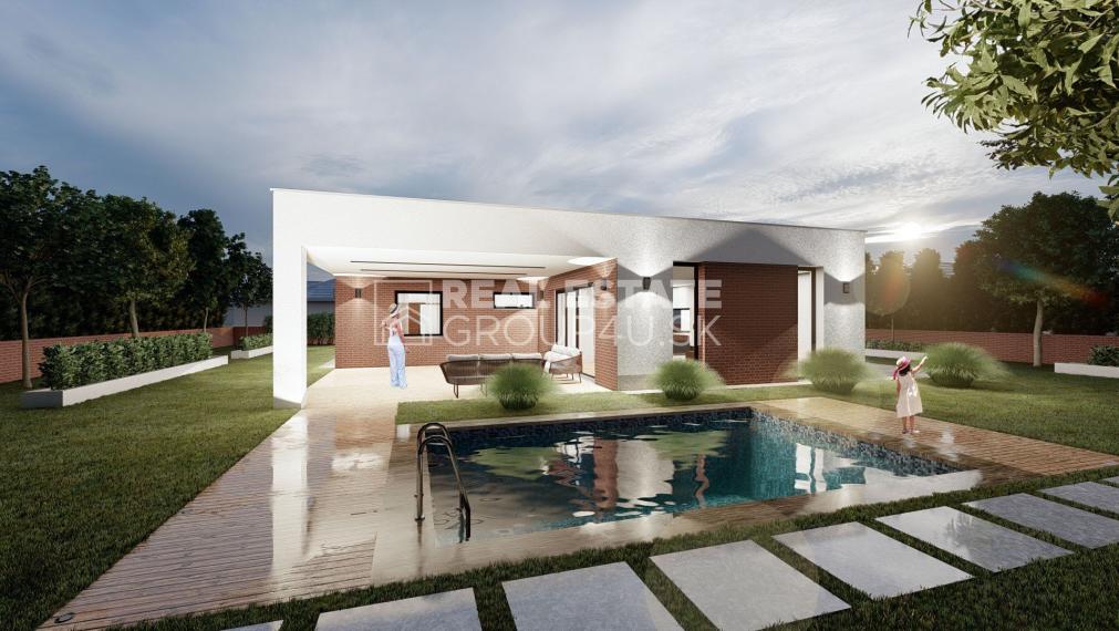 4 IZBOVÝ BUNGALOV S PLOCHOU STRECHOU: 160 990,-€