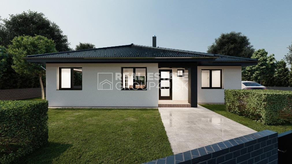 4 IZBOVÝ MUROVANÝ DOM, CENA AJ S TERASOU: 160 700,-€