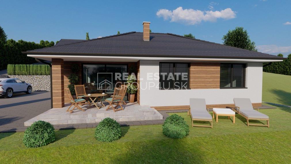 NÍZKOENERGETICKÝ 3 IZ BUNGALOV: 122 700,-€