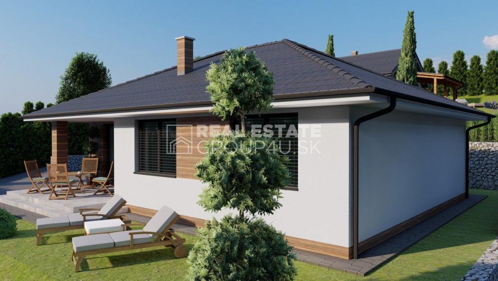 NÍZKOENERGETICKÝ 3 IZ BUNGALOV: 122 700,-€
