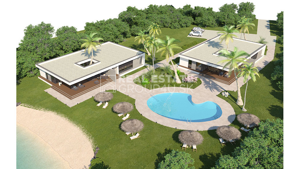 OSTROV ZANZIBAR - LUXUSNÁ VILA na východnom pobreží