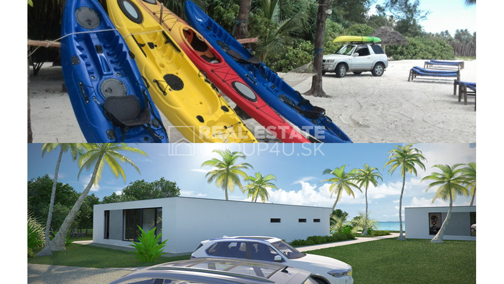 OSTROV ZANZIBAR - LUXUSNÁ VILA na východnom pobreží