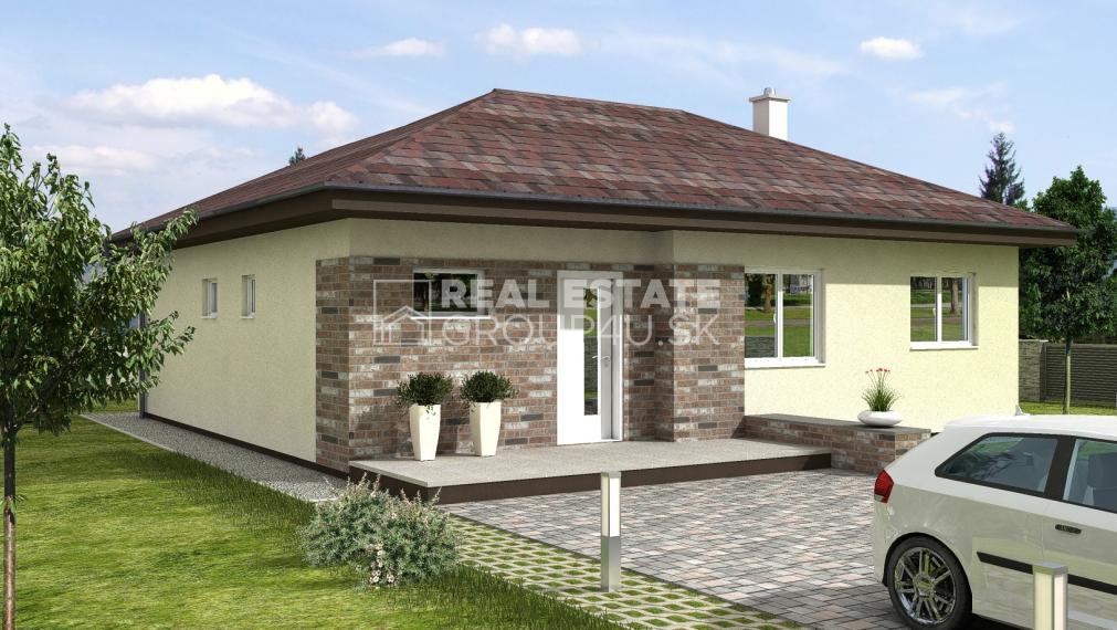 BUNGALOV 4 IZ S TERASOU V TVARE "L"