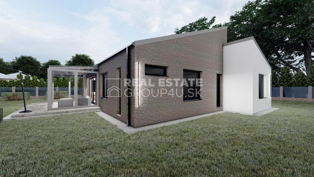 ATYPICKÝ 4 IZBOVÝ BUNGALOV SO ZIMNOU ZÁHRADOU