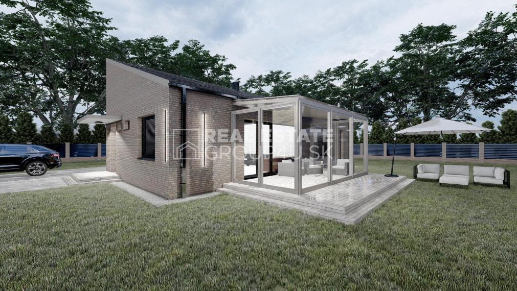 ATYPICKÝ 4 IZBOVÝ BUNGALOV SO ZIMNOU ZÁHRADOU