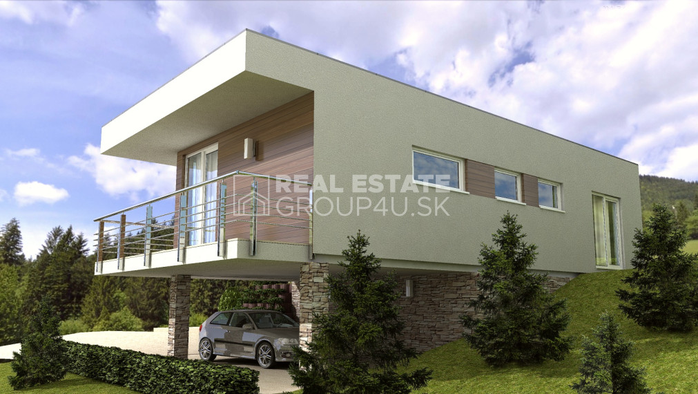 POZEMOK S ROD. DOMOM - SKALKA NAD VÁHOM