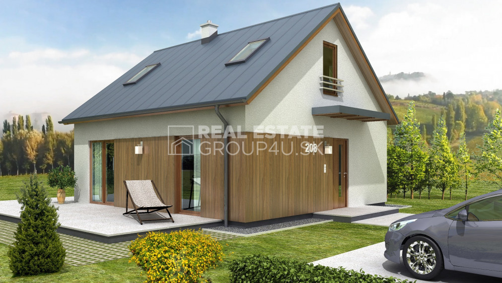 4-IZBOVÝ RD NA POZEMKU S DOSAHOM VŠETKÝCH SIETÍ - PÚCHOV