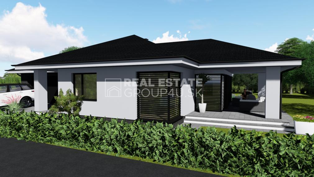 VEĽKÝ 5 IZ BUNGALOV S DVOJGARÁŽOU