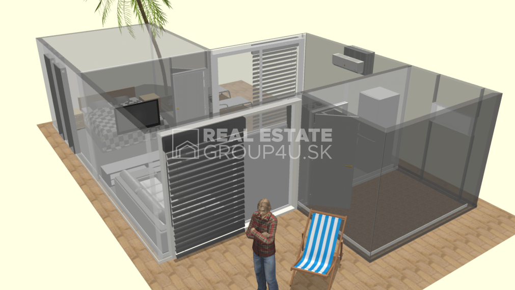 Zanzibar - 1 spálňový bungalov v lokalite Pongwe Bay