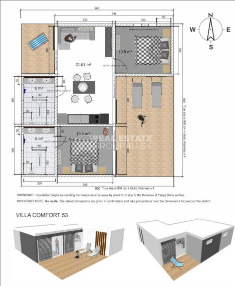 Zanzibar - 2 spálňový bungalov v lokalite Pongwe Bay