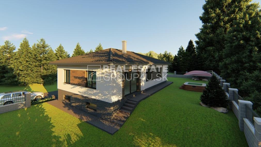 KOMFORTNÝ 6 IZBOVÝ RODINNÝ DOM DO SVAHU S GARÁŽOU
