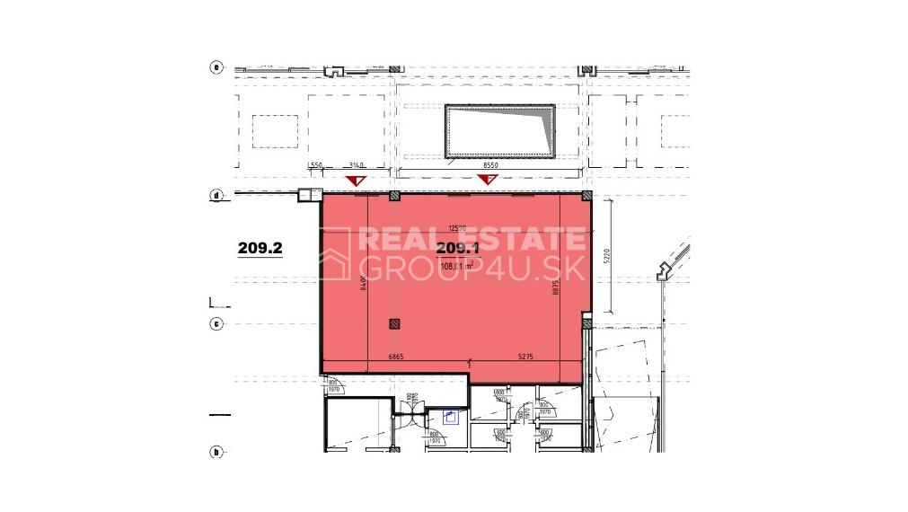 PRENÁJOM: PRIESTOR - obchodné centrum Liptovský Mikuláš