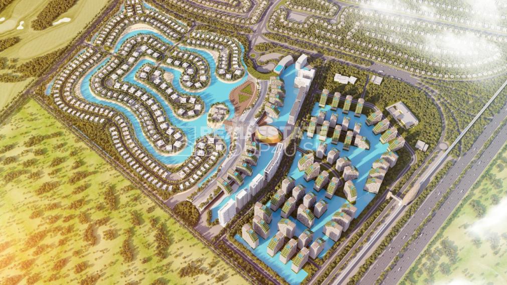 PREDAJ: 3 SPÁLŇOVÝ APARTMÁN - v luxusnej lagúne- DUBAJ SOUTH