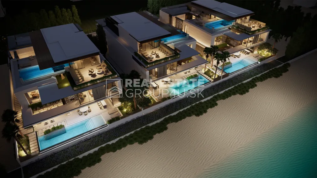 PREDAJ - VILA s vlastnou plážou - DUBAJ SOUTH