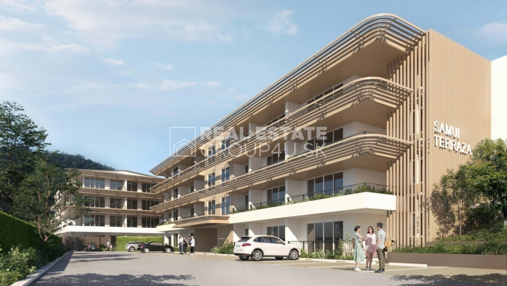THAJSKO - 1 spálňový apartmán v kondomíniu len 5 min pešo od mora