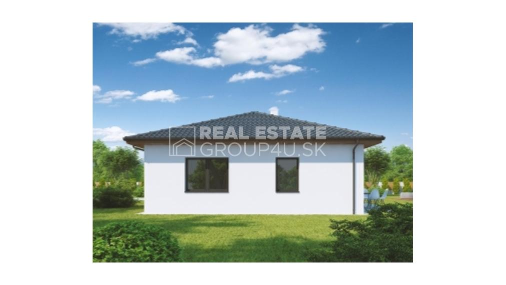 NOVOSTAVBA:  4IZ  BUNGALOVOM S VÝMEROU 100 M2