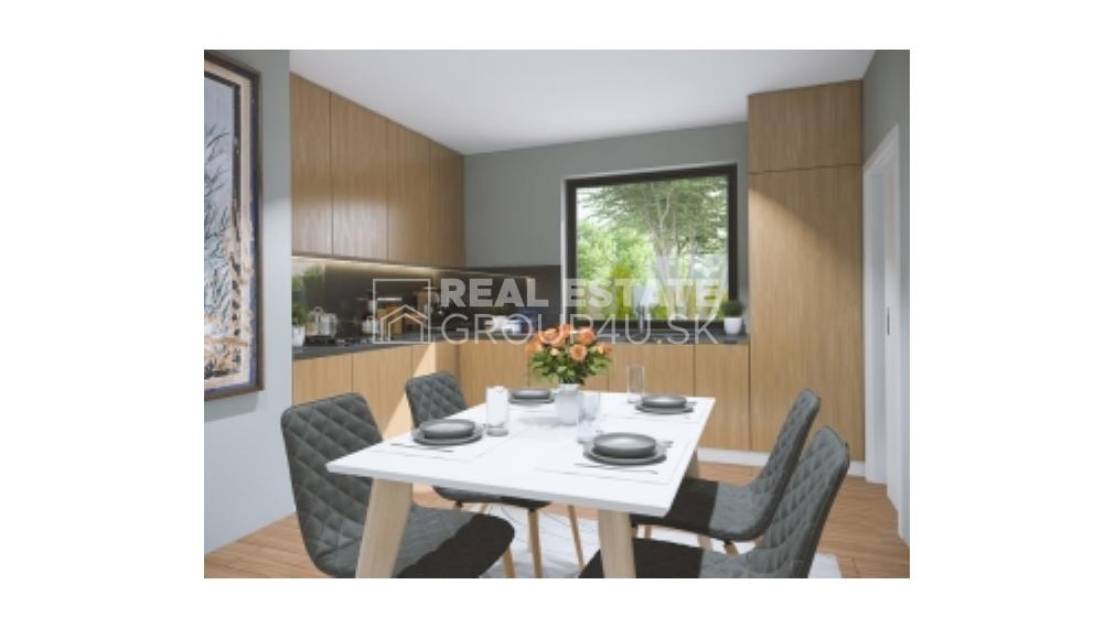 NOVOSTAVBA:  4IZ  BUNGALOVOM S VÝMEROU 100 M2