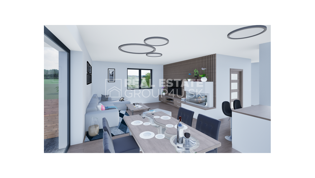 VÝHODNÁ PONUKA:  4 IZ BUNGALOV NA KĽÚČ S POZEMKOM 1000 M2 - 265 000.-€