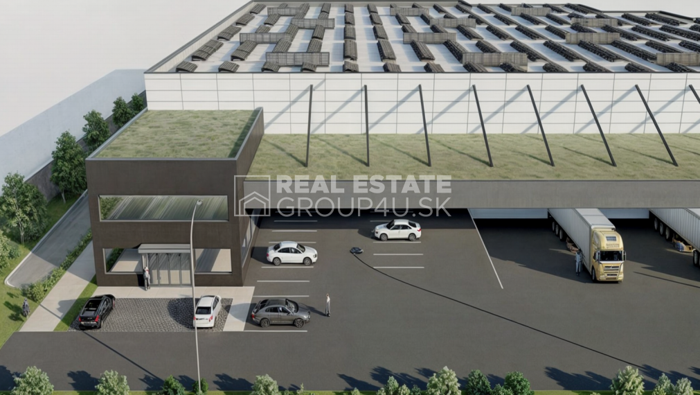 PRENÁJOM - PRIEMYSELNÝ AREÁL S PROJEKTOM HALY V BELUŠI