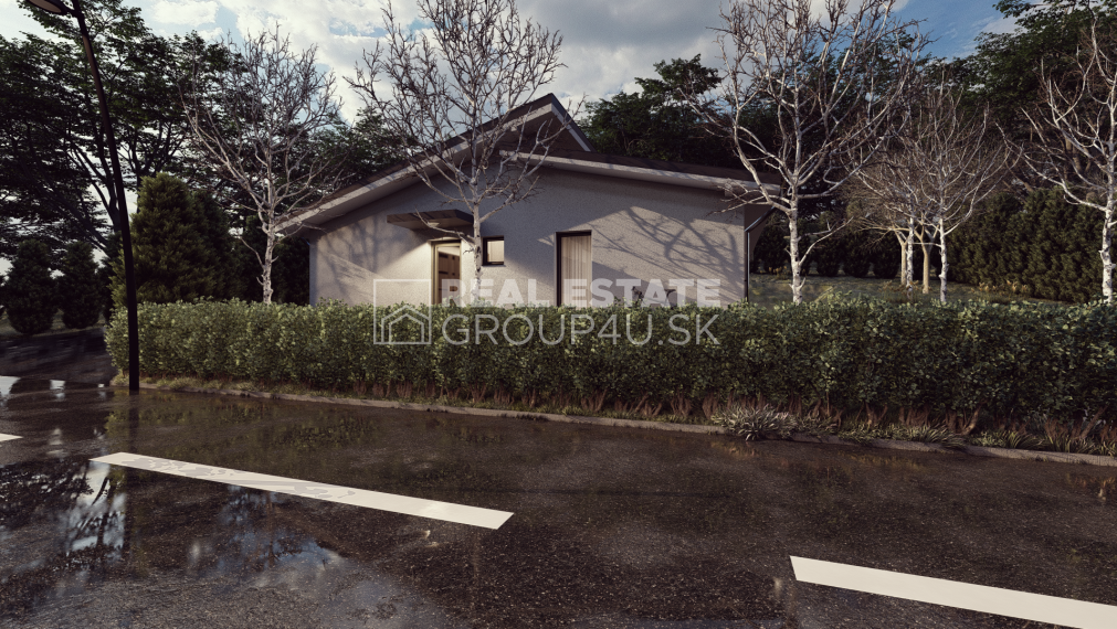 4IZ BUNGALOV V POVAŽSKEJ BYSTRICI V ŠTÁDIU HRUBEJ STAVBY