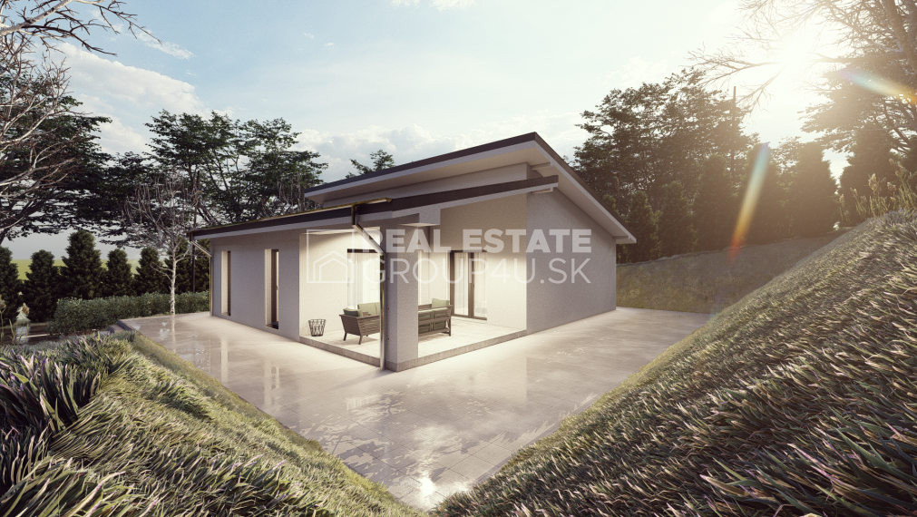 4IZ BUNGALOV V POVAŽSKEJ BYSTRICI V ŠTÁDIU HRUBEJ STAVBY