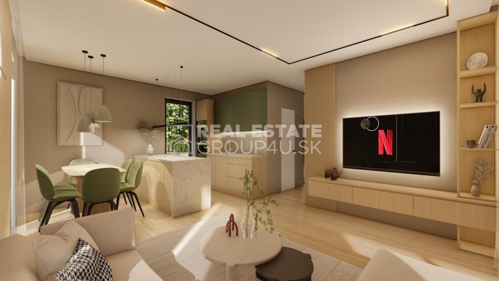 4IZ BUNGALOV V POVAŽSKEJ BYSTRICI V ŠTÁDIU HRUBEJ STAVBY