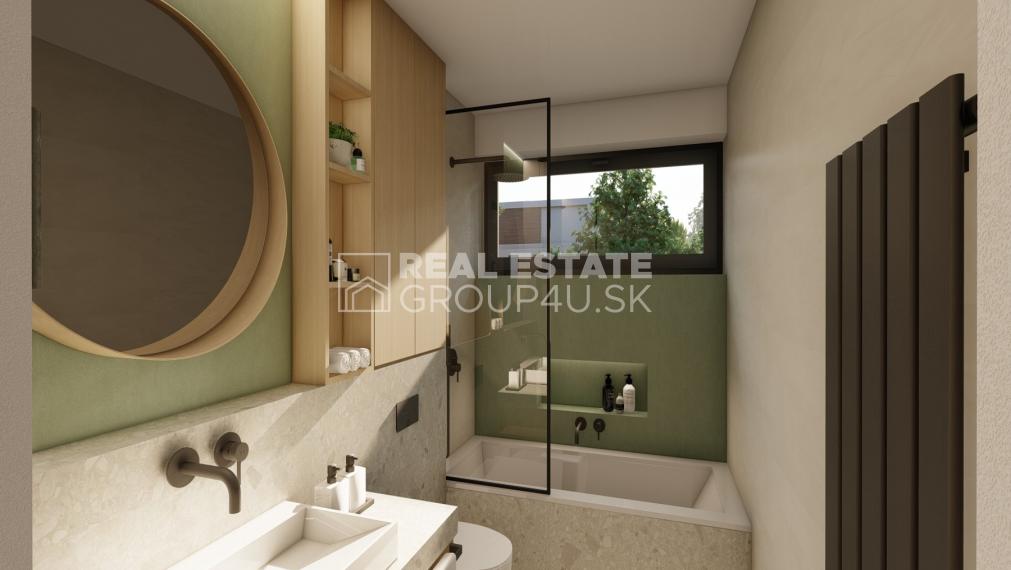 4IZ BUNGALOV V POVAŽSKEJ BYSTRICI V ŠTÁDIU HRUBEJ STAVBY