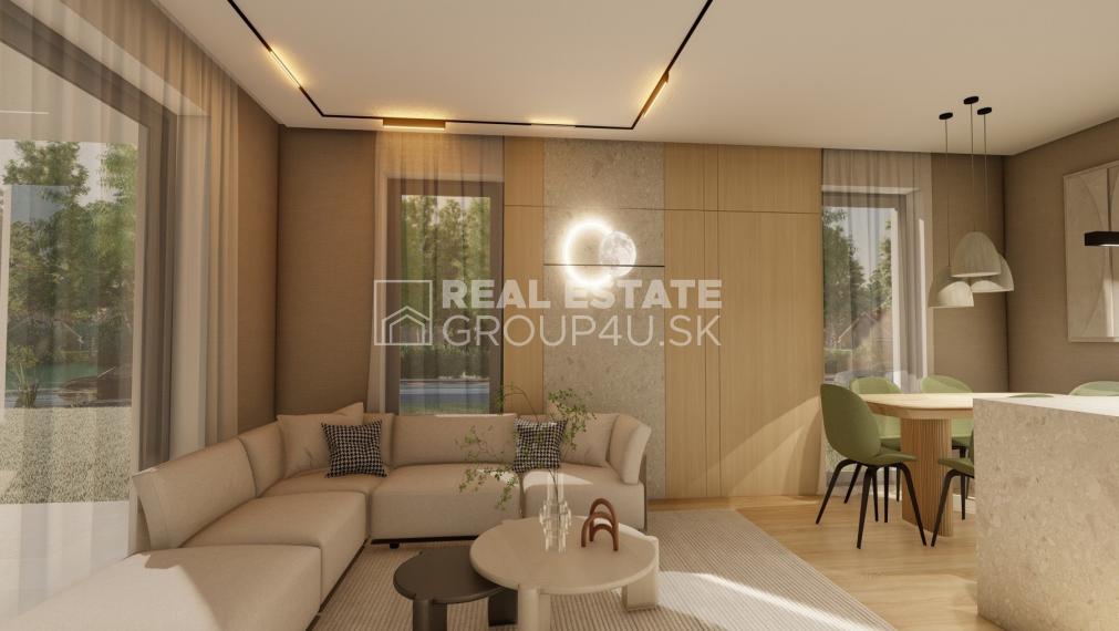 4IZ BUNGALOV V POVAŽSKEJ BYSTRICI V ŠTÁDIU HRUBEJ STAVBY