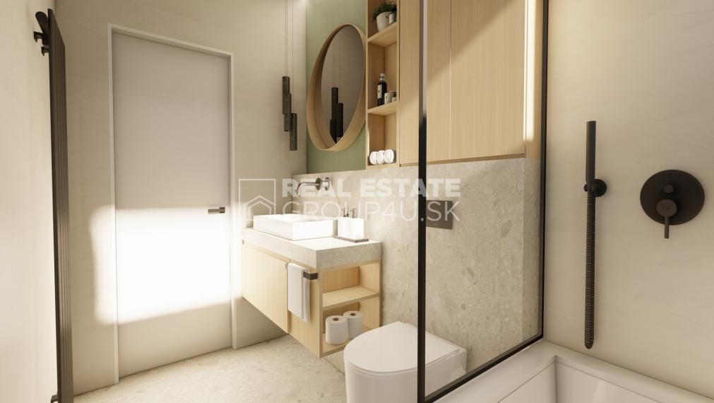 4IZ BUNGALOV V POVAŽSKEJ BYSTRICI V ŠTÁDIU HRUBEJ STAVBY