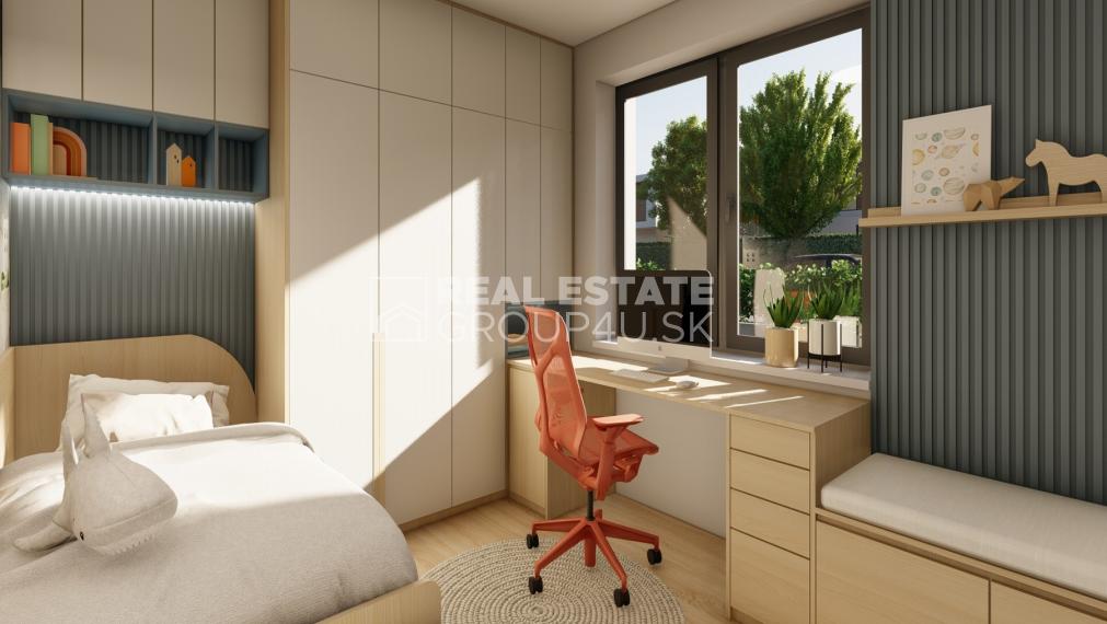 4IZ BUNGALOV V POVAŽSKEJ BYSTRICI V ŠTÁDIU HRUBEJ STAVBY