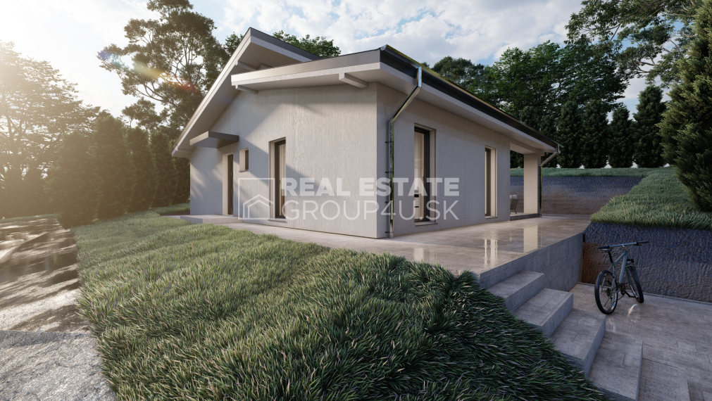 4IZ BUNGALOV V POVAŽSKEJ BYSTRICI V ŠTÁDIU HRUBEJ STAVBY