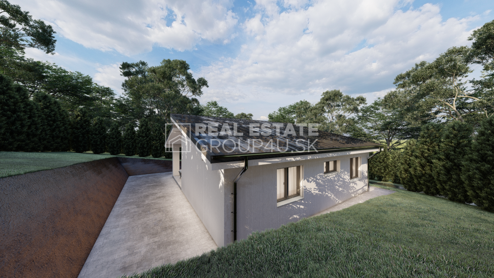 4IZ BUNGALOV V POVAŽSKEJ BYSTRICI V ŠTÁDIU HRUBEJ STAVBY