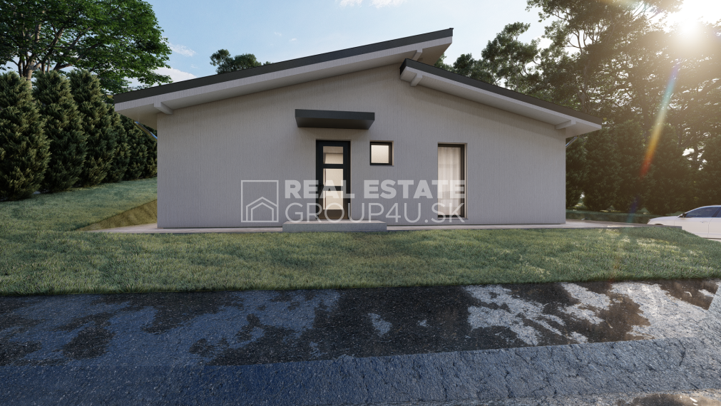 4IZ BUNGALOV V POVAŽSKEJ BYSTRICI V ŠTÁDIU HRUBEJ STAVBY