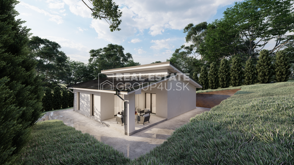 4IZ BUNGALOV V POVAŽSKEJ BYSTRICI V ŠTÁDIU HRUBEJ STAVBY