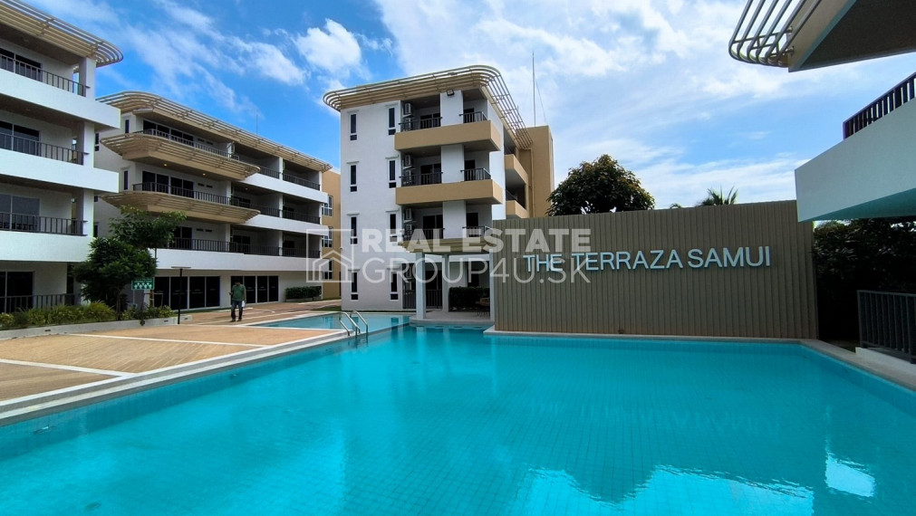 THAJSKO - 1 spálňový apartmán v kondomíniu s výhľadom na hory