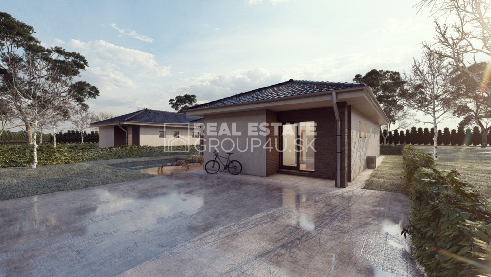4IZ BUNGALOV 149 m2 NA SLNEČNOM POZEMKU - 184 900.-€