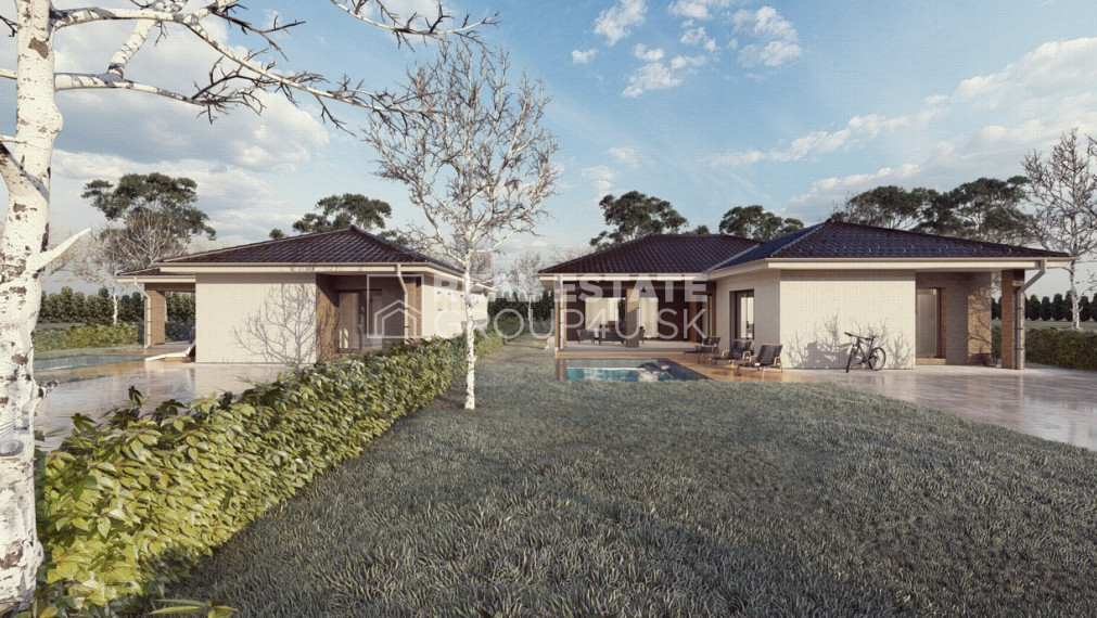 4IZ BUNGALOV 149 m2 NA SLNEČNOM POZEMKU - 184 900.-€