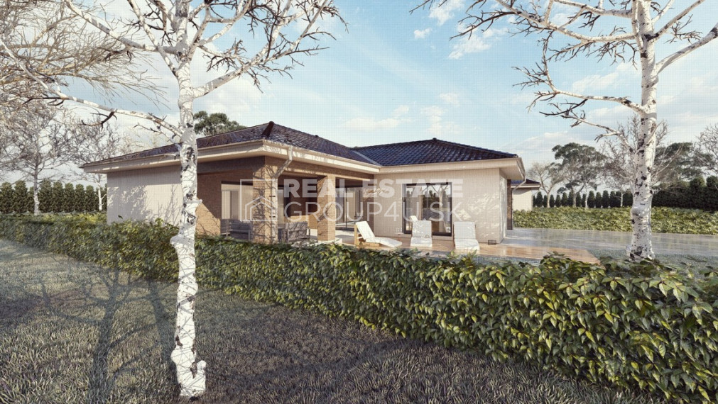 4IZ BUNGALOV 149 m2 NA SLNEČNOM POZEMKU - 184 900.-€